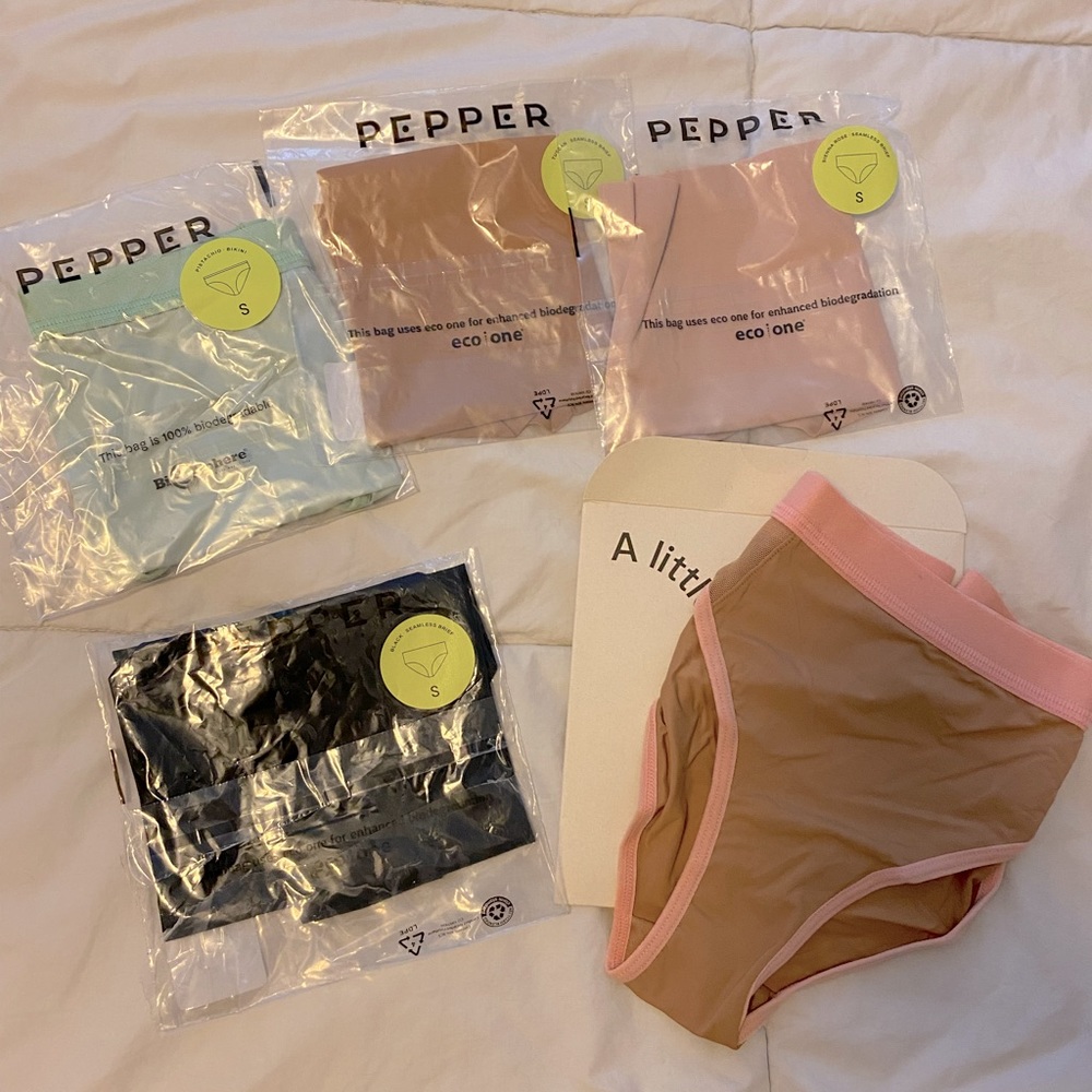 FIVE pair! Pepper underwear, NEW!!!!